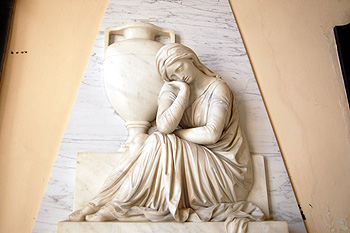 Close up on the memorial to Philip Earl of Hardwicke August 2011